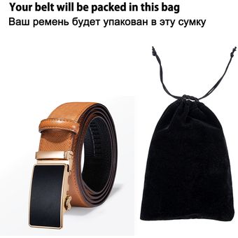 Cinturón De Cuero Para Hombres De Cuero Cinturón Naranja De 