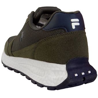 Tenis fila 2025 verde militar