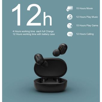 Xiaomi Redmi AirDots S Auriculares Auriculares Auriculares Bluetooth 5 