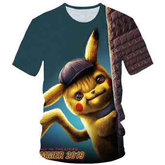 Camisetas De Dibujos Animados Para Ninos Pokemon Detective Pikachu 3 Linio Peru Ge5fa1mxukelpe