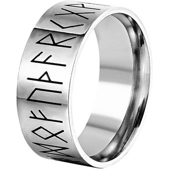anillo para hombre estilo vikingo lobo Berserker de acero color | Linio - AM571FA03Z00ZLCO