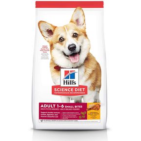 Hills Perros Adult Small Bites Adulto Razas Pequeñas 15lb
