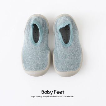De moda de zapatos de bebé  suave calcetines de cuero Zapatos-6 