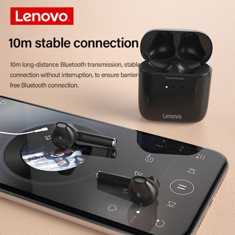 Audífonos Inalámbricos Lenovo QT83 negro 