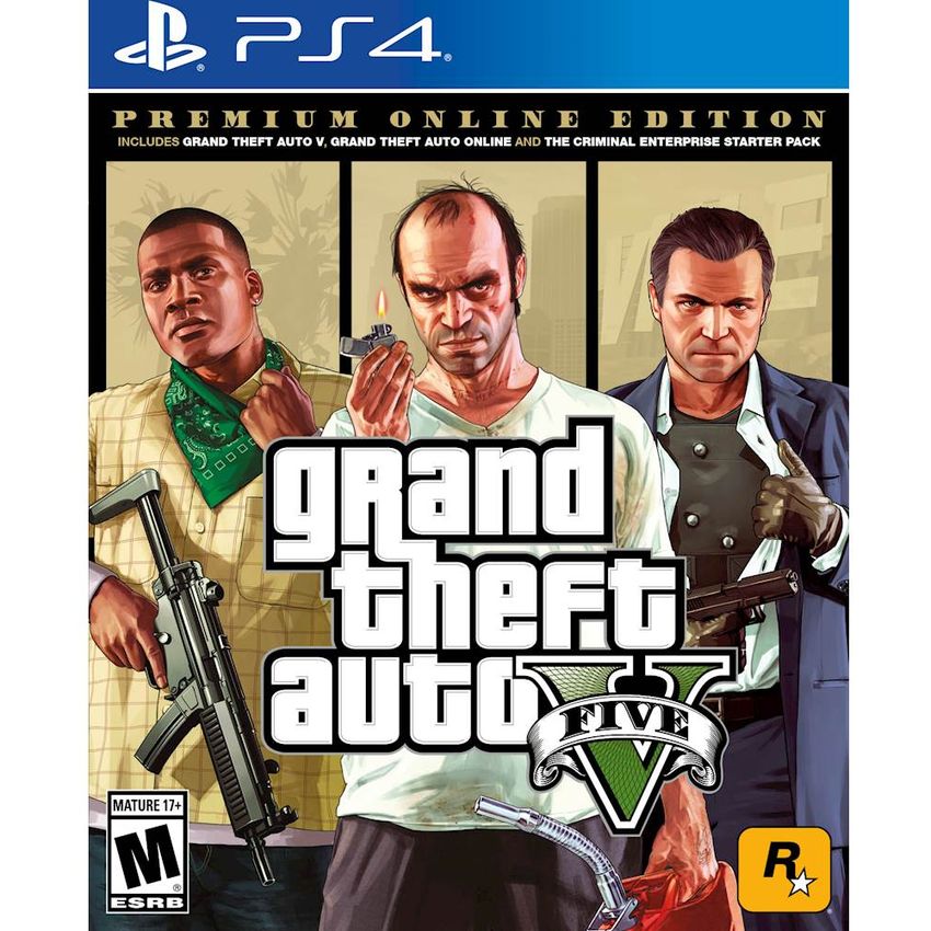 Grand Theft Auto V Premium Online Edition Ps4 ⇒ Mejor Precio