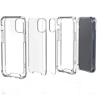 ✓SAMSUNG GALAXY A52 5G FUNDA CARCASA TRANSPARENTE DOBLE CON