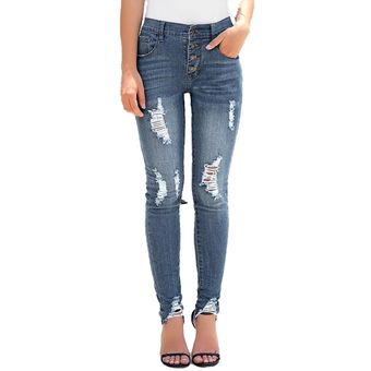 Nueva primavera cintura alta madre jeans mujer jeans jeans 