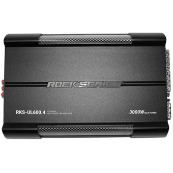 ROCKSERIES Amplificador 4 Canales RKS-P110.4 : : Electrónicos