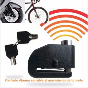 Candado Alarma De Seguridad Para Motos Bicicletas GENERICO
