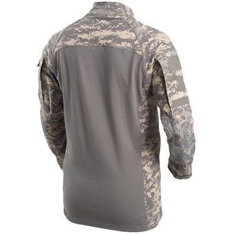 Camisas tácticas militares de manga larga para hombre ropa de combate senderismo Camuflaje tiro Ejército de caza 