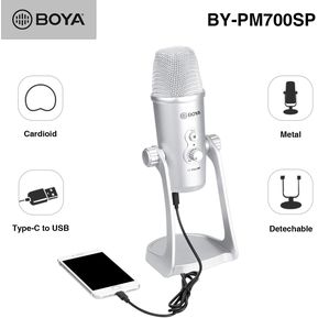 Microfono Condensador Usb Boya By Pm700sp iPhoneandroid Pc