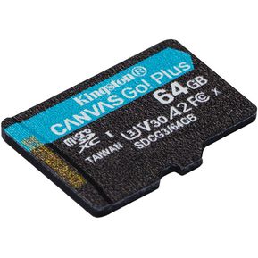 KINGSTON Micro SD Canvas Go! Plus 64GB UHS-I Clase 10