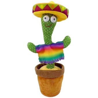 Torcer eléctrica electrónica de baile encantador Cactus regalo de juguete para niños 