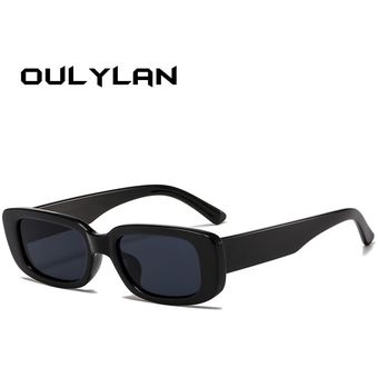 gafas de sol rectangulares pequeñas para hombre y mujer lentes de sol cuadradas de diseñador de Vi 