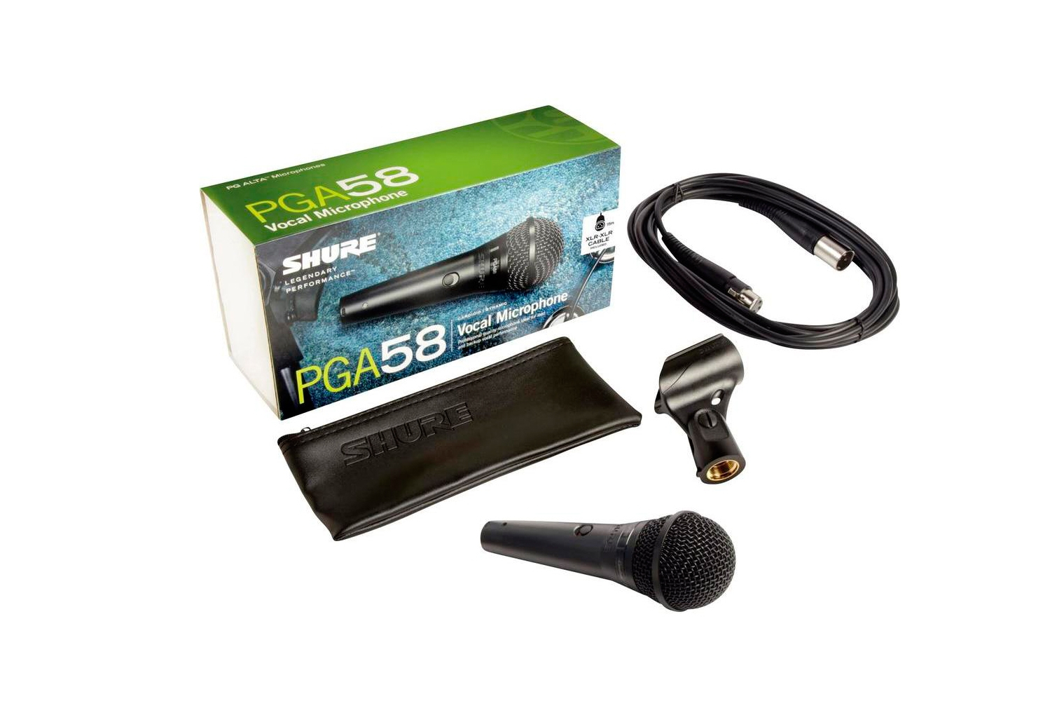 Microfono Shure PGA58-XLR 1 Canal Negro