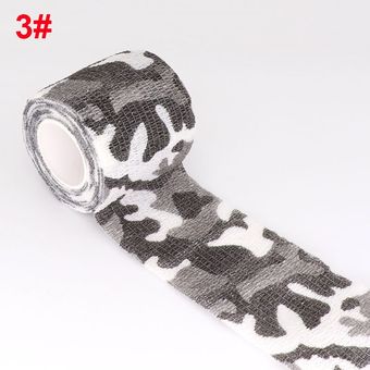 elástico 3 black white#4,5 m Hunt disfraz Elastoplast de camuflaje 