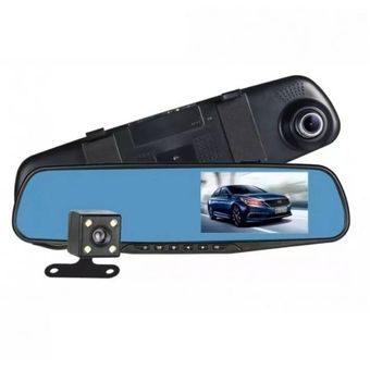 Espejo Retrovisor Doble Camara Full Hd Carro 4.3'' – Insanto Tecnologia