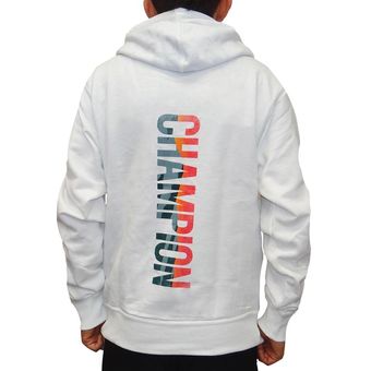 Hoodie Champion Gf89h586c Para Hombre Blanco Linio Colombia