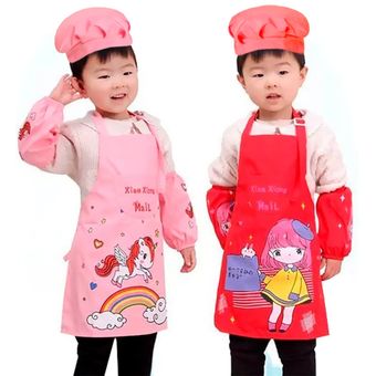 Conjunto de mandil de Chef para niños conjunto de ropa de cocina | Linio  Perú - GE582HL0G07BJLPE