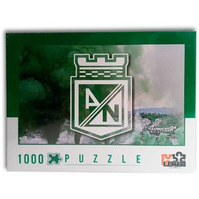 Rompecabezas 1000 piezas Escudo Atlético Nacional  (202202)