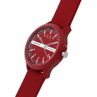 Reloj Armani Exchange Hampton AX2422 para Hombre Correa de Silicona - Rojo  | Linio Perú - AR798FA0E2RYBLPE