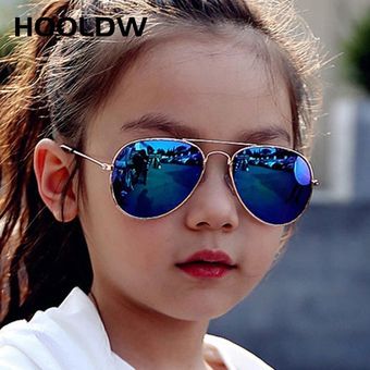 Gafas de sol HOOLDW a la moda para niños gafas niñas niños viaje 