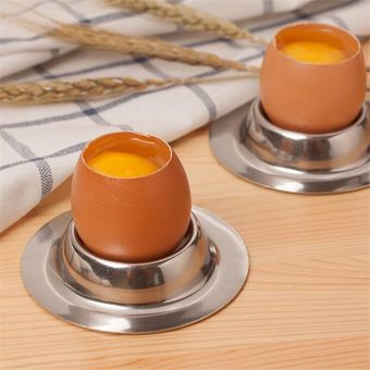 herramientas de cocina recipiente para huevos Bandeja de huevos de disco multifunción de acero inoxidable bandeja redonda para huevos 