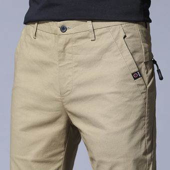 #1051 blue plaid Pantalones informales finos con bolsillos y cremallera para hombre,ajustados,negros,para oficina,Verano 