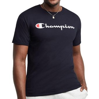 Camiseta Champion Para Hombre-Azul | Linio Colombia -