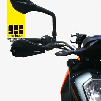 Kit de protección de cubremanos negro  Accesorios y Recambio de Moto en  Mas Moto