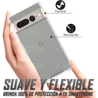Kit Vidrio y Estuche Protector para celular Google Pixel 7A