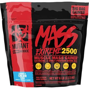 Ganador de masa Mutant Mass Extreme Gainer 6 lbs