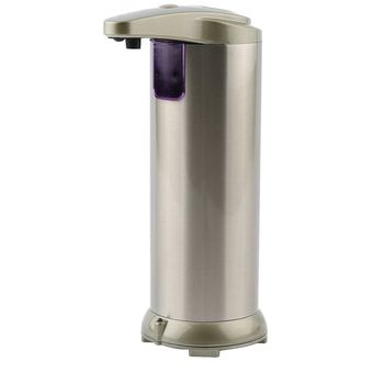 Duradera automático dispensador de jabón líquido de acero inoxidable del sensor dispensador de jabón 