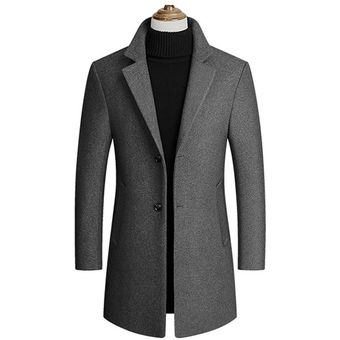 Abrigo inglés chaqueta de lana de invierno abrigo para hombre abrigo informal para hombr HON | Linio - GE598FA1N795BLMX