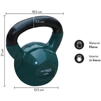 Pesa Rusa 10KG Kettlebell GENERICO