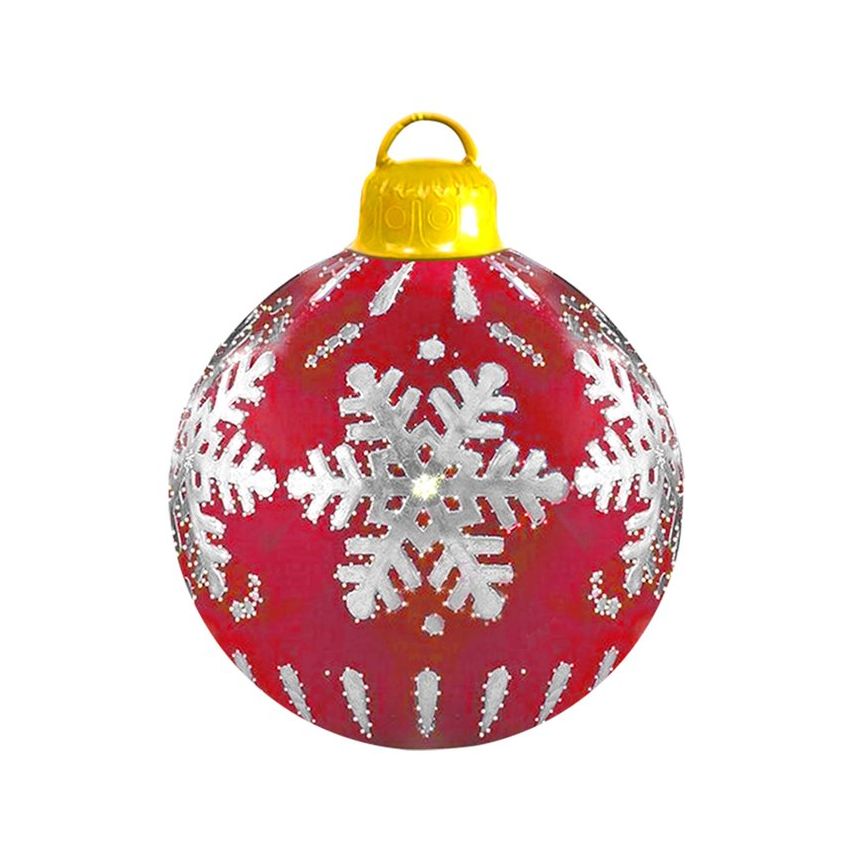 Navidad inflable bola al aire libre de navidad decoraciones decoración de bola