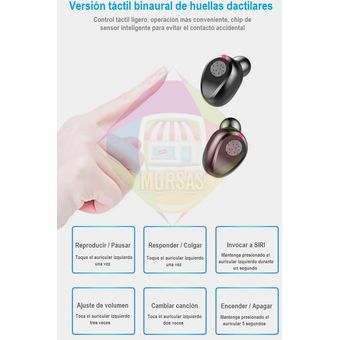 Auriculares f9 tws online opiniones