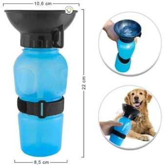 Botilito Bebedero Portátil Agua Para Perros Aqua Dog