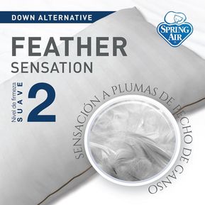 Almohada Spring Air Feather Sensation - Suave