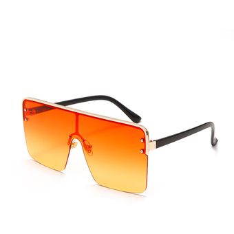 Peice gafas de sol cuadradas grandes diseñador de la marcamujer 