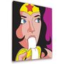 Cuadro 20x25 Cms Decorativo Wonderwoman - Banana