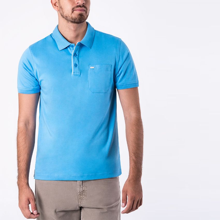 polo celeste hombre