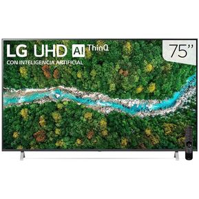 Pantalla LG LED 75UP7760PSB smart TV de 75 pulgadas 4K/UHD