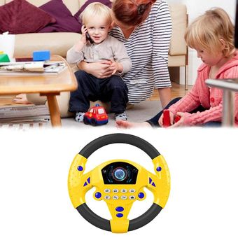 Rueda de coche de juguete para niños juguete interactivo para bebés, 
