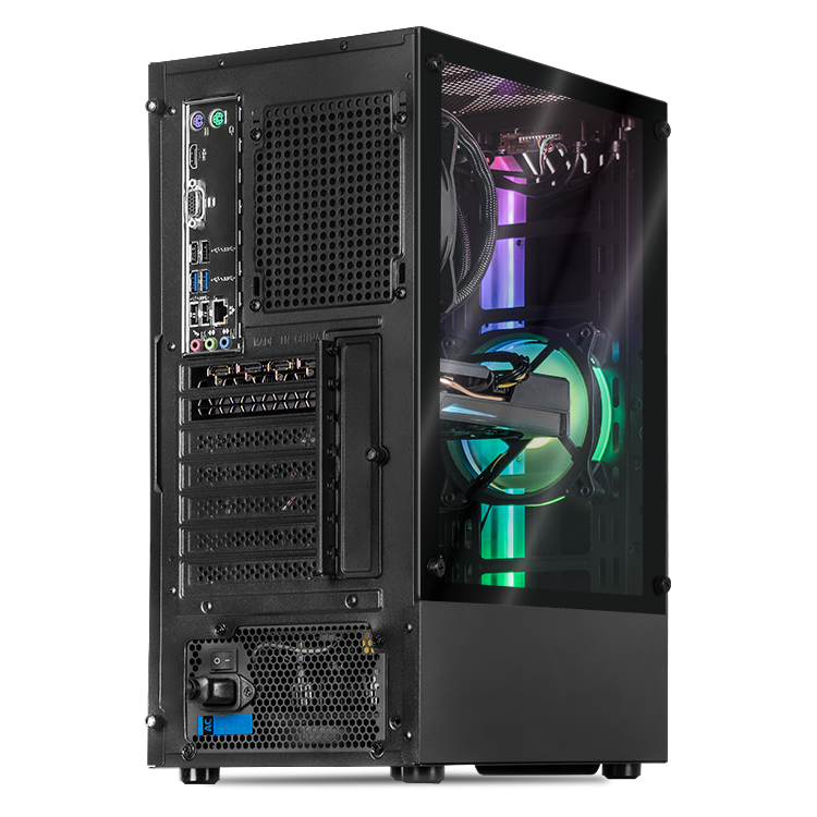 Xtreme PC Gamer Geforce RTX 3060 Core I7 10700F 16GB SSD 500GB 3TB Sistema Liquido