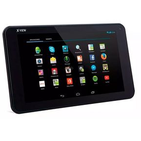 Tablet PC X-View Amber 7” Hd Negra 1gb Ram 8gb