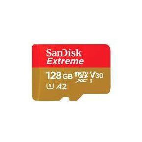 MEMORIA SANDISK EXTREME 128GB MICRO SDXC 190MB/S 4K CLASE 10...