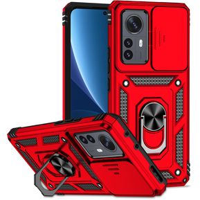 Funda Xiaomi 12 Pro de Protección de Cámara - Rojo