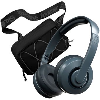 Audifono Skullcandy Cassette bt Chill Grey Sidebag Skullc