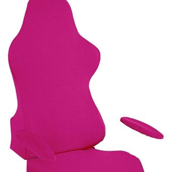 Fundas Elásticas para Sillas de Juegos Color Sólido Rosa oscuro 